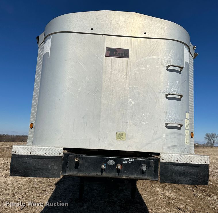image for item DR6025 2000 Travis  end dump trailer