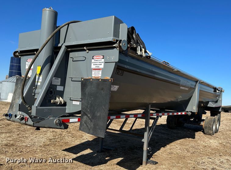 image for item DR6030 2018 Load King RH3532  end dump trailer