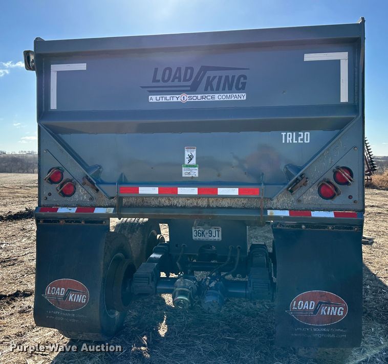 image for item DR6030 2018 Load King RH3532  end dump trailer