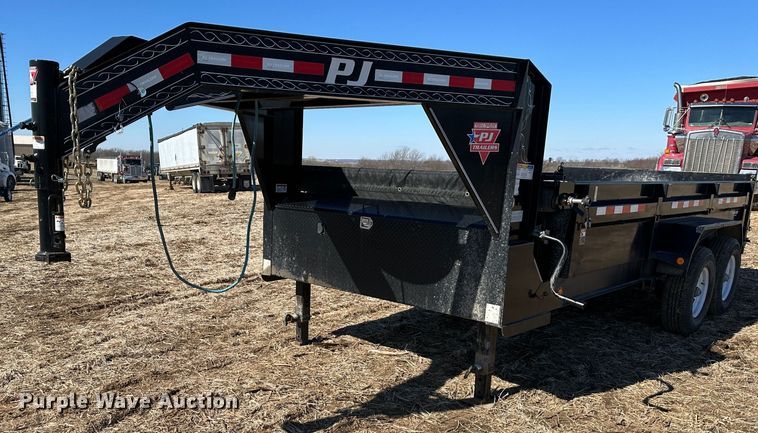 image for item DR6033 2020 PJ Trailers  dump trailer