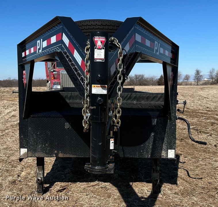 image for item DR6033 2020 PJ Trailers  dump trailer