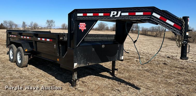 image for item DR6033 2020 PJ Trailers  dump trailer