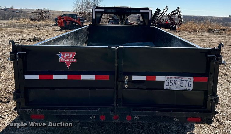 image for item DR6033 2020 PJ Trailers  dump trailer