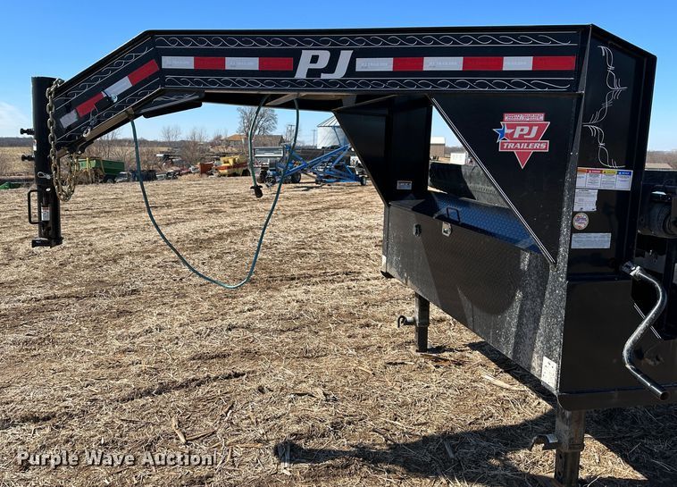 image for item DR6033 2020 PJ Trailers  dump trailer