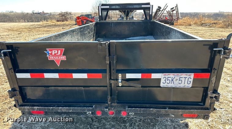 image for item DR6033 2020 PJ Trailers  dump trailer