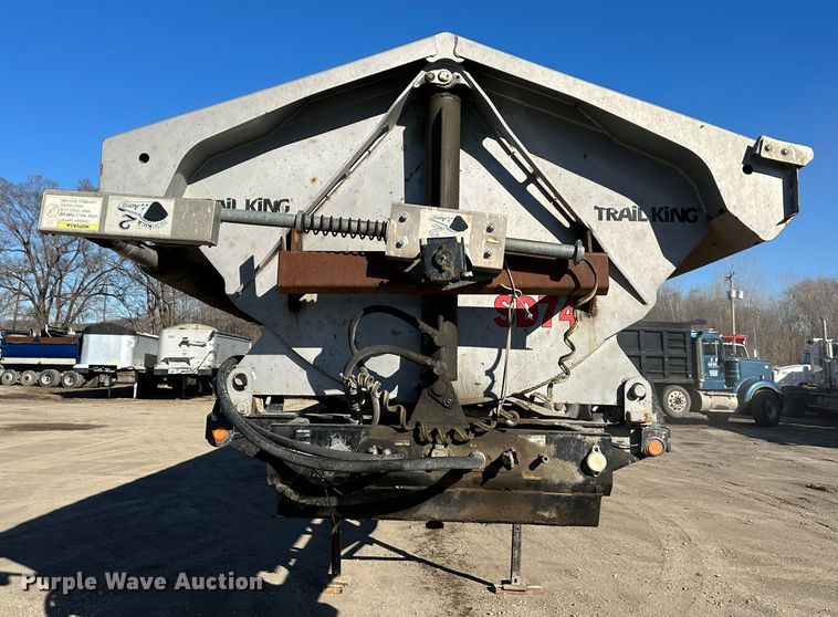 image for item DR6048 2010 Trail King  side dump trailer