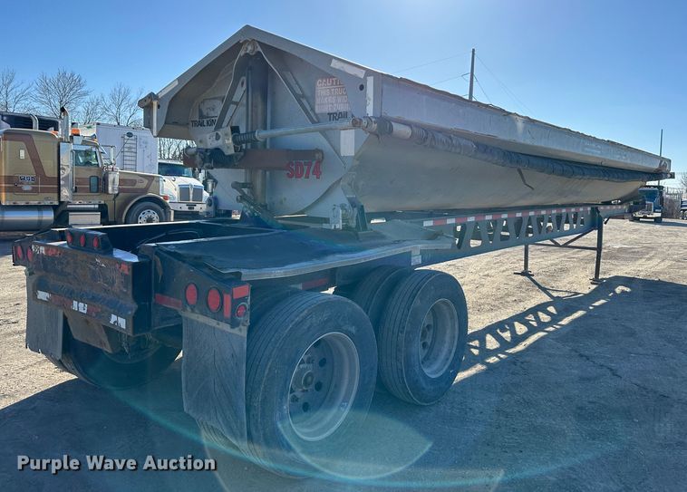 image for item DR6048 2010 Trail King  side dump trailer