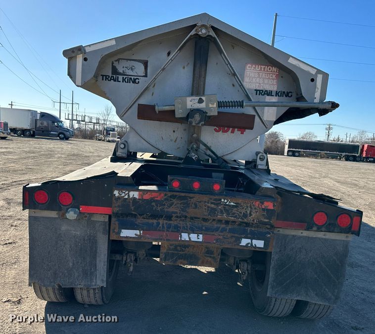 image for item DR6048 2010 Trail King  side dump trailer