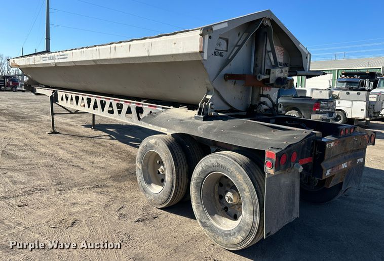 image for item DR6048 2010 Trail King  side dump trailer