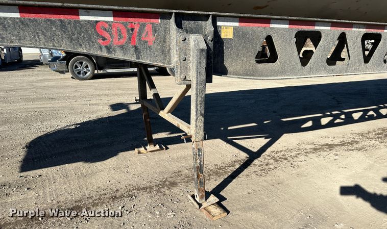 image for item DR6048 2010 Trail King  side dump trailer