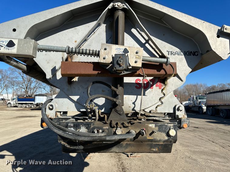 image for item DR6048 2010 Trail King  side dump trailer