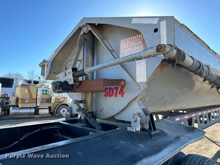 image for item DR6048 2010 Trail King  side dump trailer