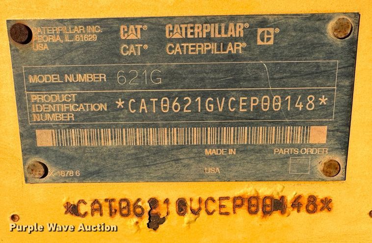 image for item DR7463 2003 Caterpillar 621G  scraper