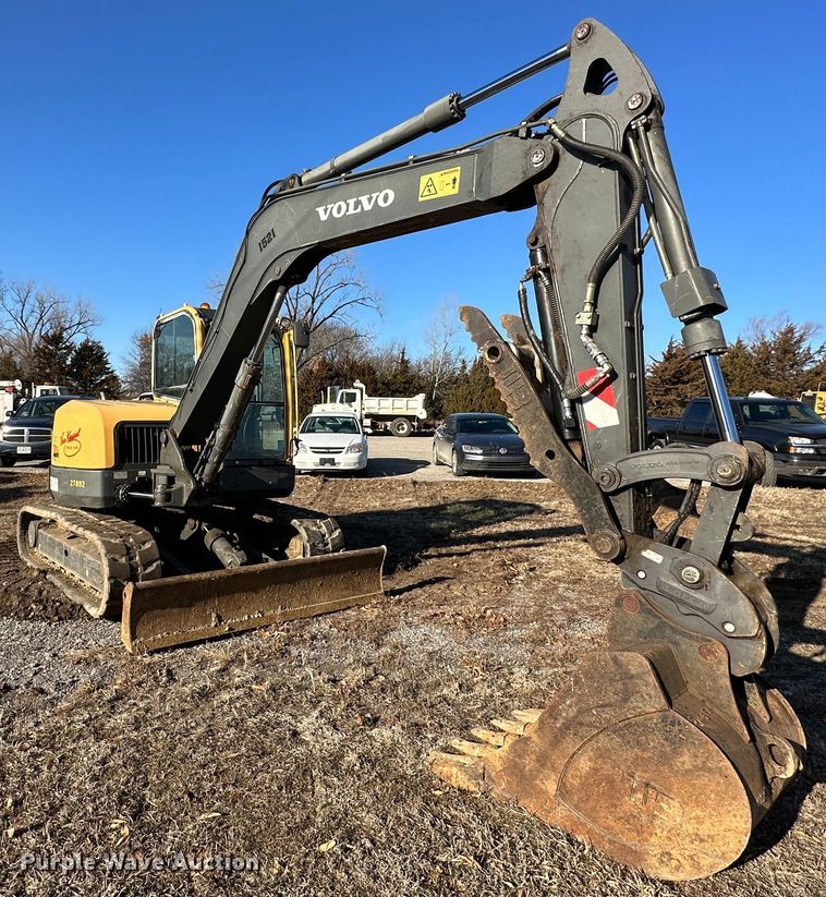 image for item DR7464 2013 Volvo ECR88  mini excavator