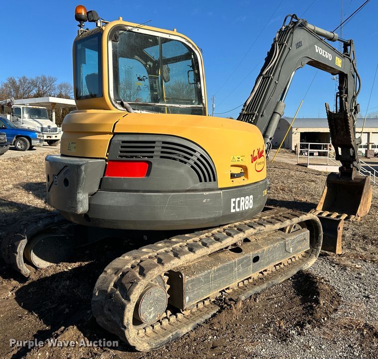 image for item DR7464 2013 Volvo ECR88  mini excavator