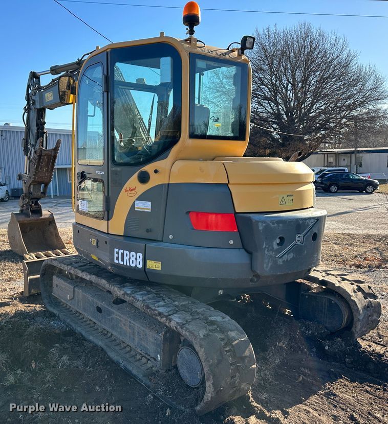 image for item DR7464 2013 Volvo ECR88  mini excavator