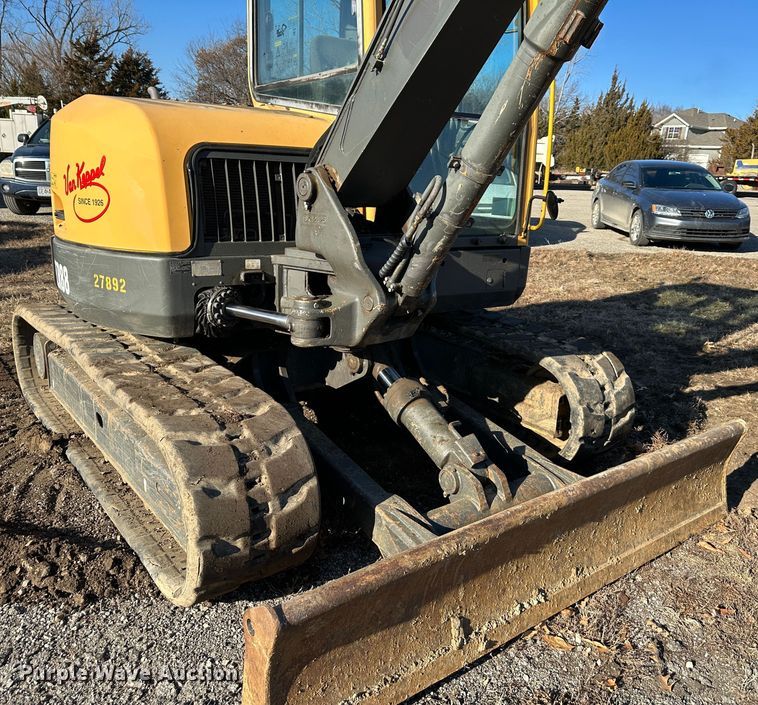 image for item DR7464 2013 Volvo ECR88  mini excavator