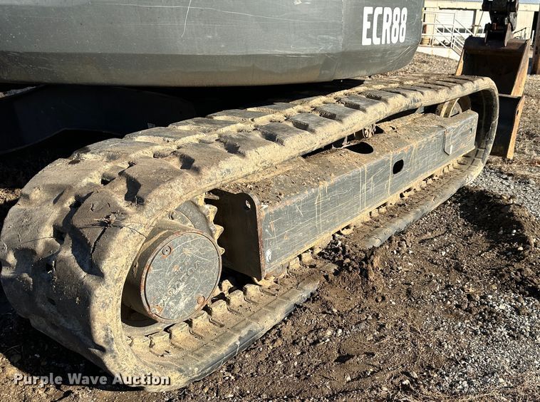 image for item DR7464 2013 Volvo ECR88  mini excavator