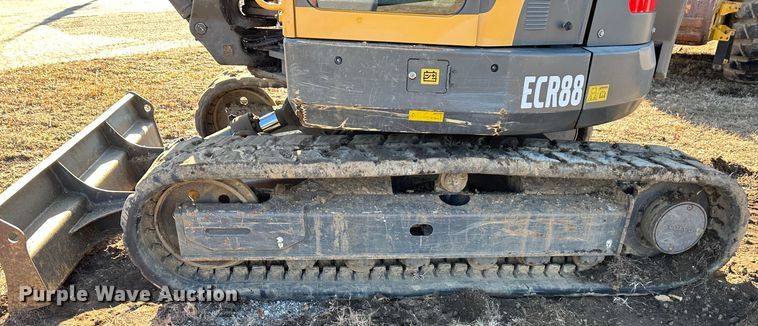 image for item DR7464 2013 Volvo ECR88  mini excavator