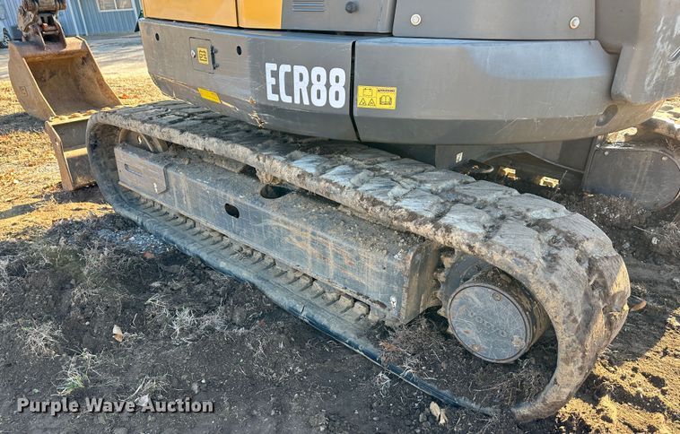 image for item DR7464 2013 Volvo ECR88  mini excavator