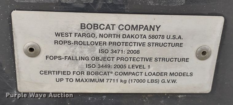 image for item DR8185 2013 Bobcat S530  skid steer loader