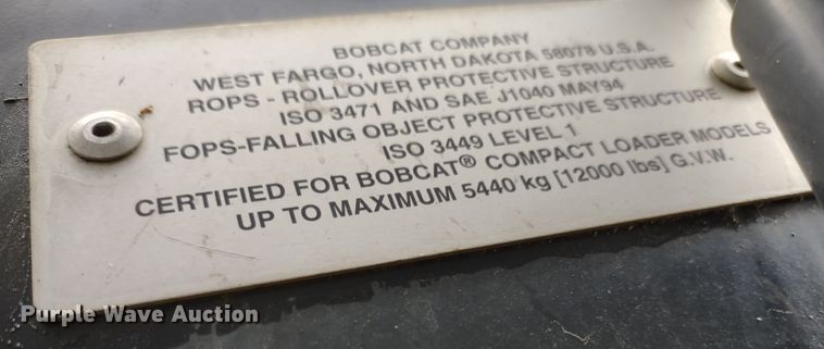 image for item DR8186 2007 Bobcat S300  skid steer loader