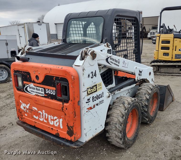 image for item DR8203 2016 Bobcat S450  skid steer loader