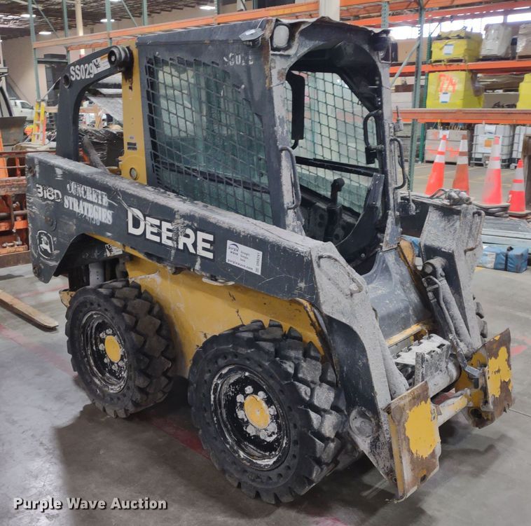 image for item DR8241 2011 John Deere 318D  skid steer loader