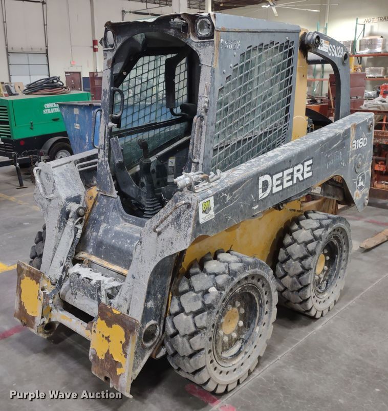 image for item DR8241 2011 John Deere 318D  skid steer loader