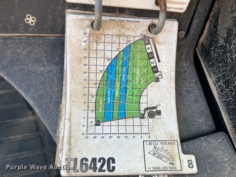 image for item DS2784 2014 Caterpillar TL642C  telehandler