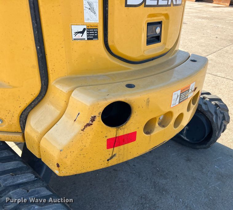 image for item DS2785 2019 John Deere 35G  mini excavator