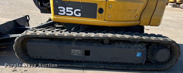 image for item DS2785 2019 John Deere 35G  mini excavator