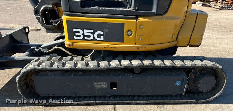 image for item DS2786 2019 John Deere 35G  mini excavator