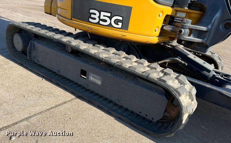 image for item DS2786 2019 John Deere 35G  mini excavator