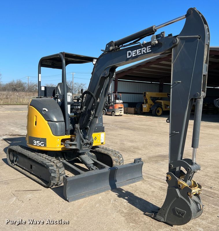 image for item DS2787 2019 John Deere 35G  mini excavator