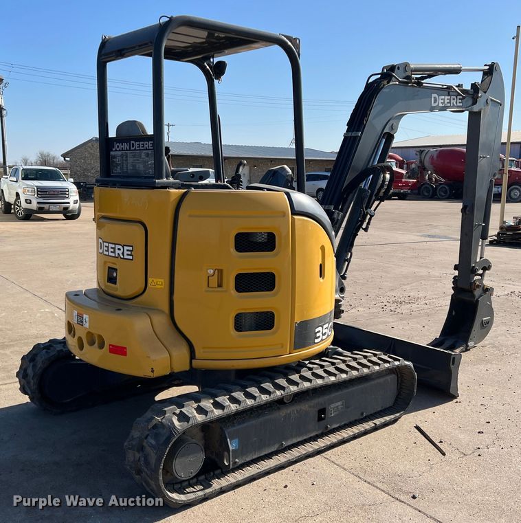 image for item DS2787 2019 John Deere 35G  mini excavator