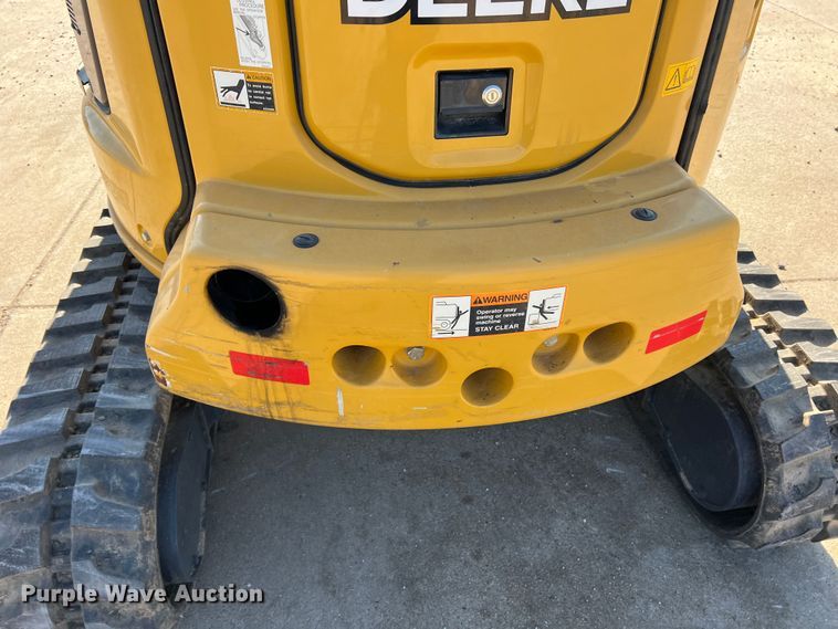 image for item DS2787 2019 John Deere 35G  mini excavator
