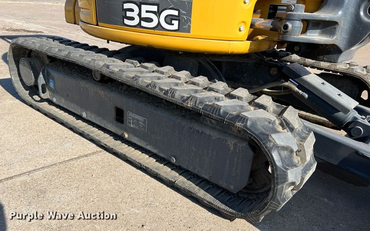 image for item DS2787 2019 John Deere 35G  mini excavator