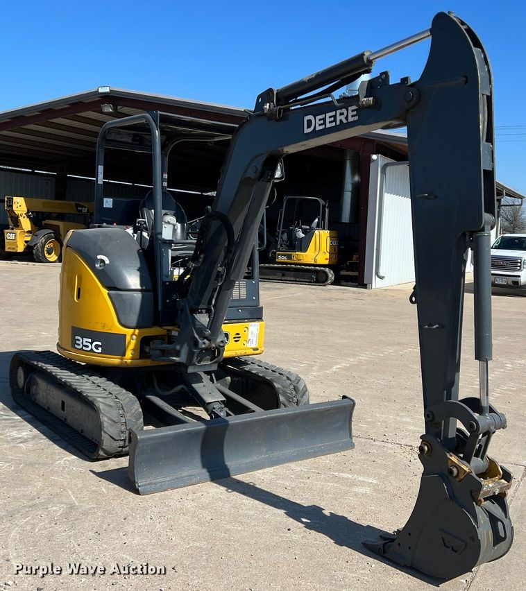 image for item DS2788 2019 John Deere 35G  mini excavator
