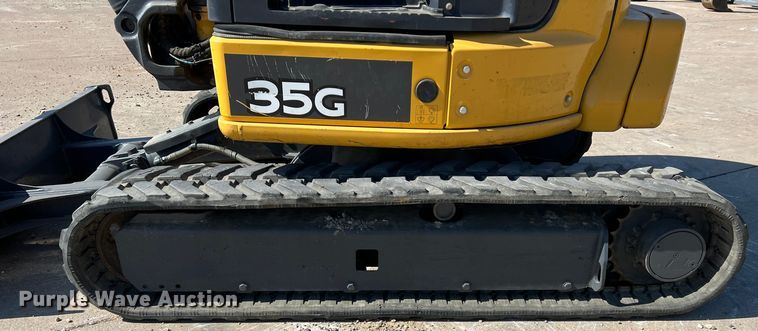 image for item DS2788 2019 John Deere 35G  mini excavator