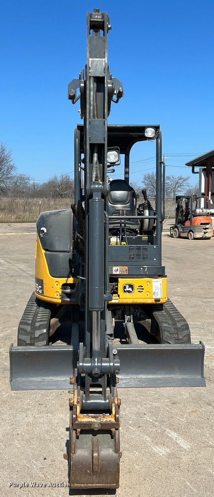 image for item DS2789 2019 John Deere 35G  mini excavator
