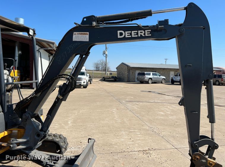image for item DS2789 2019 John Deere 35G  mini excavator