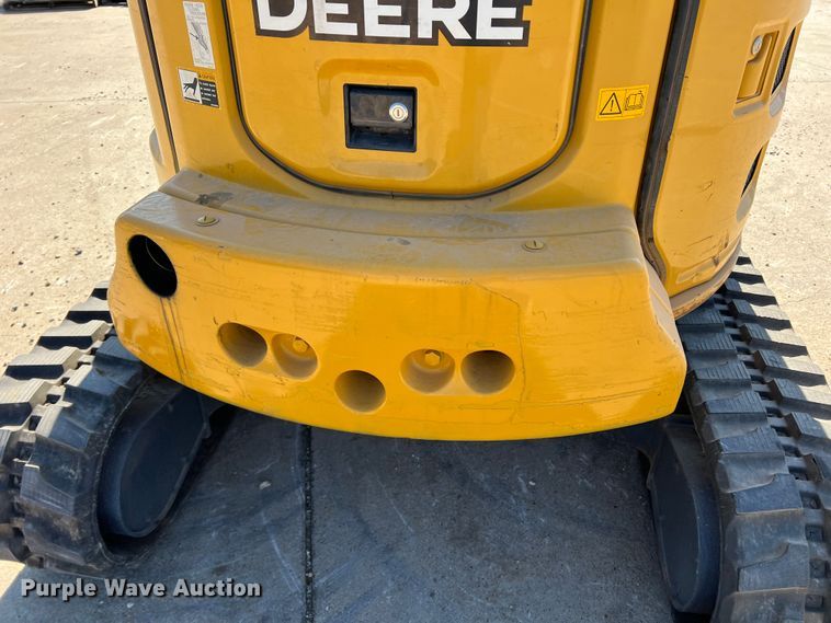 image for item DS2789 2019 John Deere 35G  mini excavator
