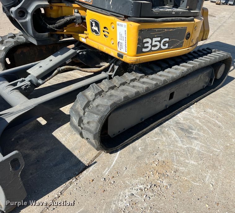 image for item DS2789 2019 John Deere 35G  mini excavator