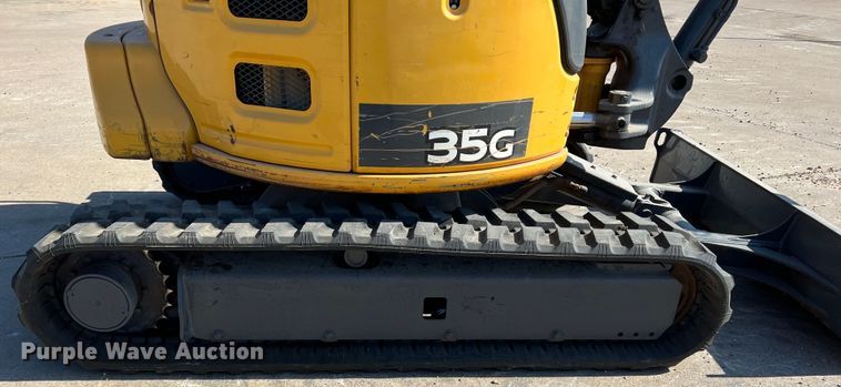 image for item DS2789 2019 John Deere 35G  mini excavator