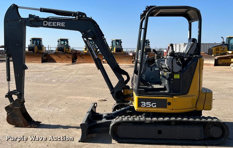 image for item DS2790 2019 John Deere 35G  mini excavator