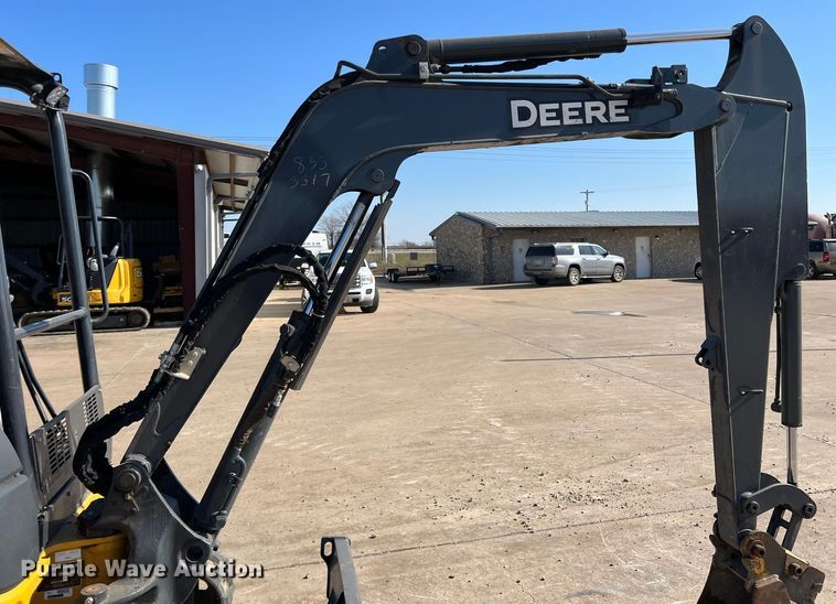 image for item DS2790 2019 John Deere 35G  mini excavator