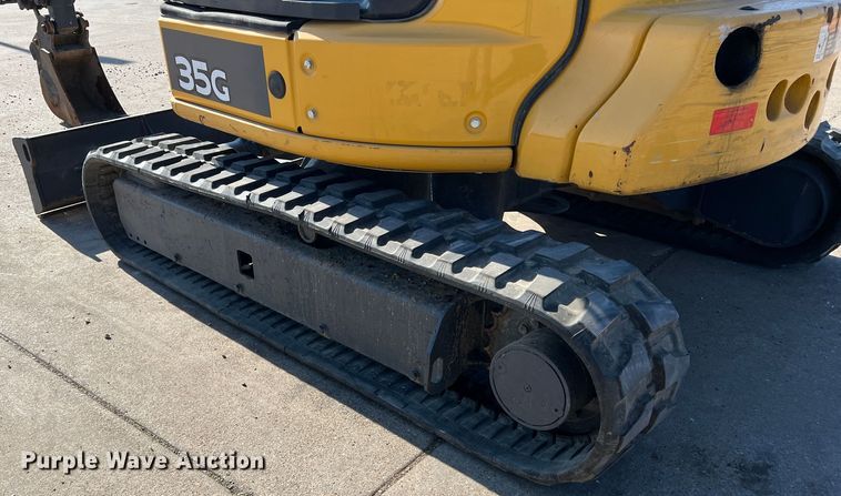 image for item DS2790 2019 John Deere 35G  mini excavator