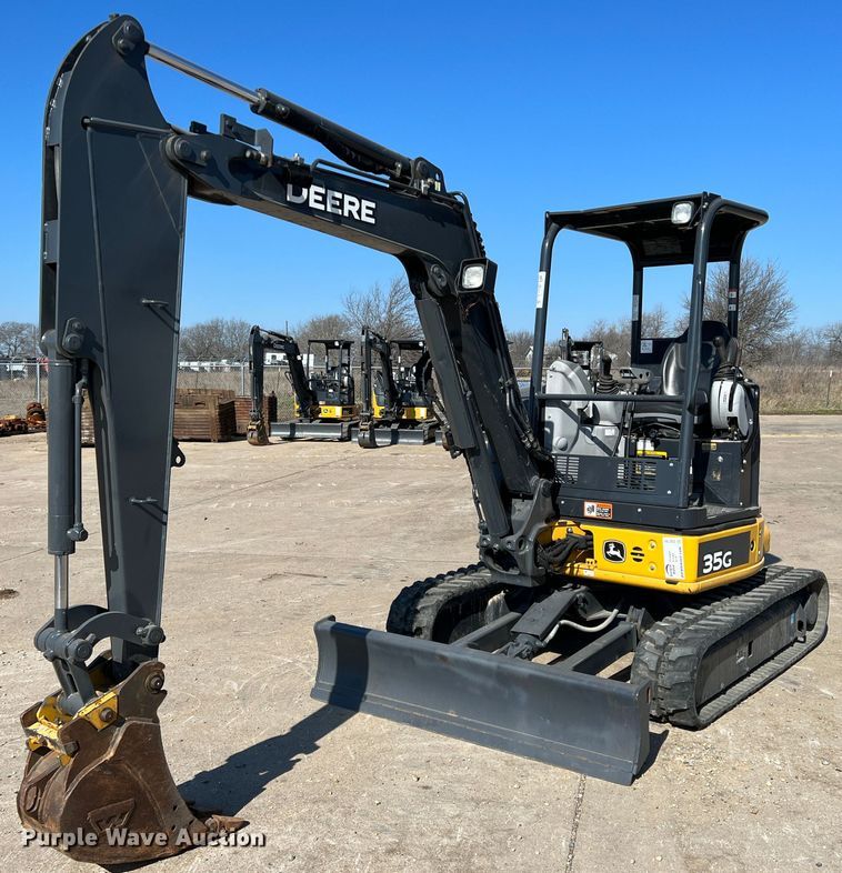 image for item DS2791 2019 John Deere 35G  mini excavator