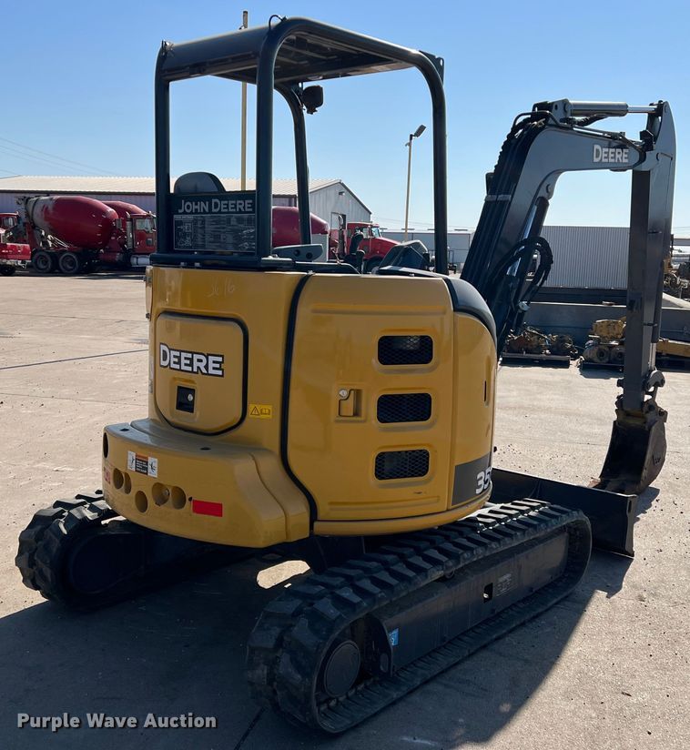 image for item DS2791 2019 John Deere 35G  mini excavator